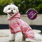 pet Raincoat dog Waterproof Leash Corgi Teddy Small Dogs pet Clothes Wholesale