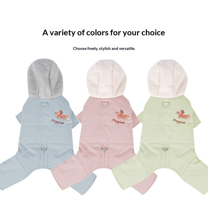 pet dog Clothes Teddy Bichon Corgi French Bulldog pet Thickened