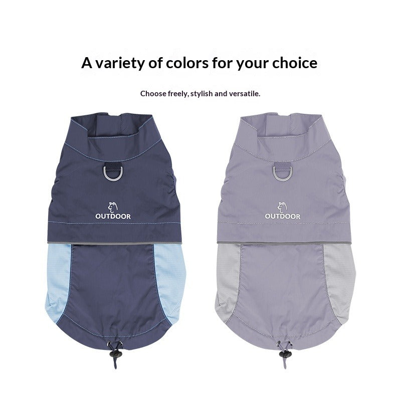 dog Breathable pet Clothes Small Dogs Schnauzer Puppy Clothes Breathable Summer Sun Protection Jacket