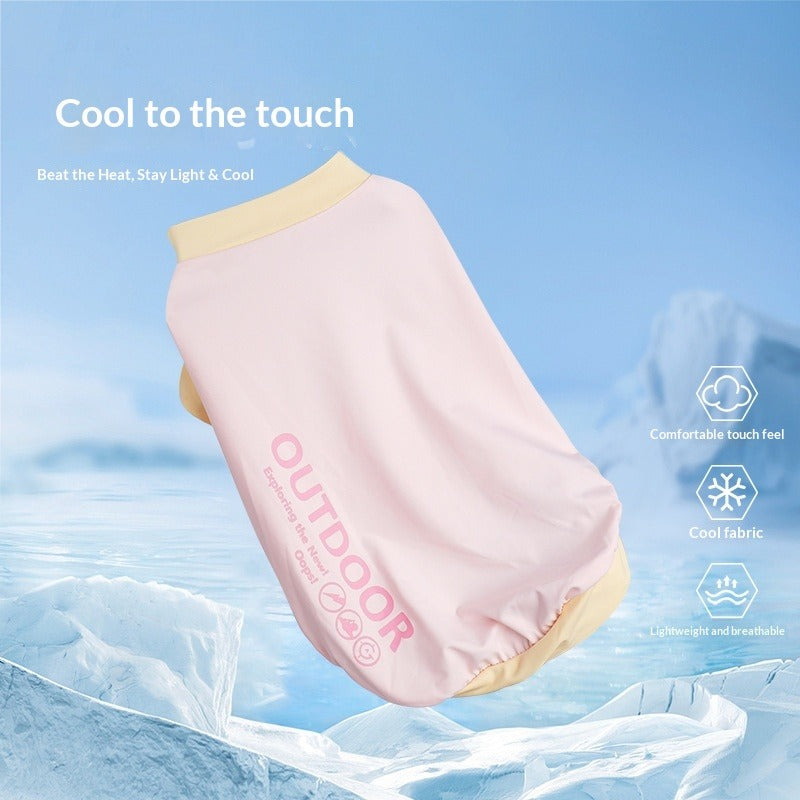 dog Spring Summer Cool Touch Color Match Breathable Bichon Schnauzer dog Wholesale
