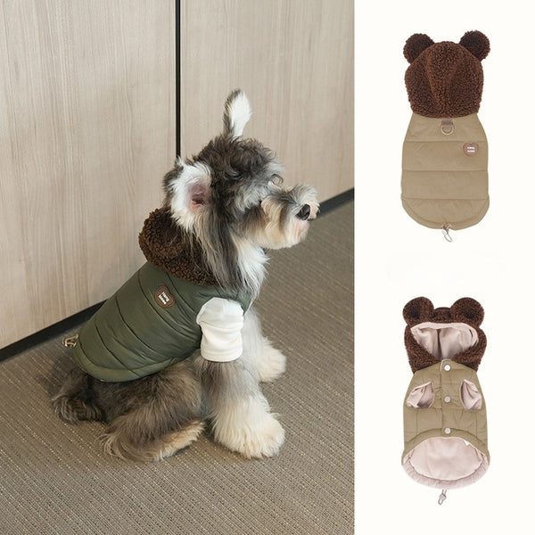 dog Clothes Fall Winter New Teddy pet Clothes Winter Thickened 25warm