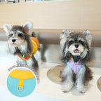 dog Fall Winter Warm Sherpa Color Block Leash-friendly Vest Teddy Bichon Outdoor Walking