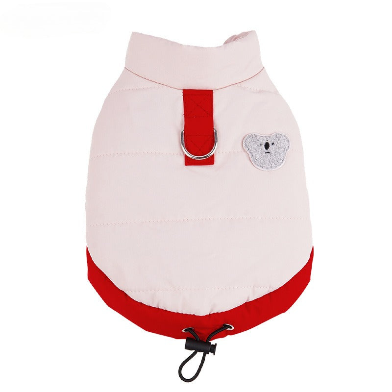 Fall Winter New Thickened Cotton Jacket Warm pet Teddy Corgi Outdoor pet Clothes Wholesale