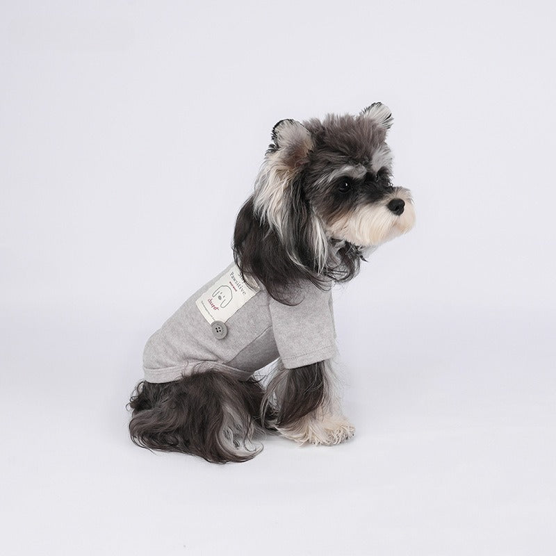 Fall Winter New dog Clothes Simple Two Leg Base Layer Teddy Bichon Wholesale