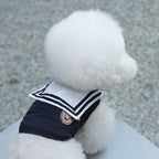 dog pet Summer Vest Dress Breathable Versatile Bichon Schnauzer Solid Color