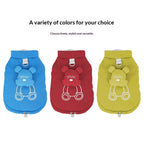 pet Clothes Fall Winter Warm Leash-friendly Cotton Jacket Schnauzer Bichon Sleeveless dog Clothes Wholesale