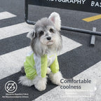 Summer dog Four Leg Cool Touch Small to Medium Dogs Outdoor Breathable pet Clothes Bichon