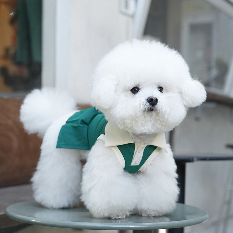 dog Tennis Dress pet Summer Cute Wholesale Sleeveless