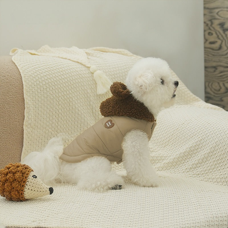 dog Clothes Fall Winter New Teddy pet Clothes Winter Thickened 25warm