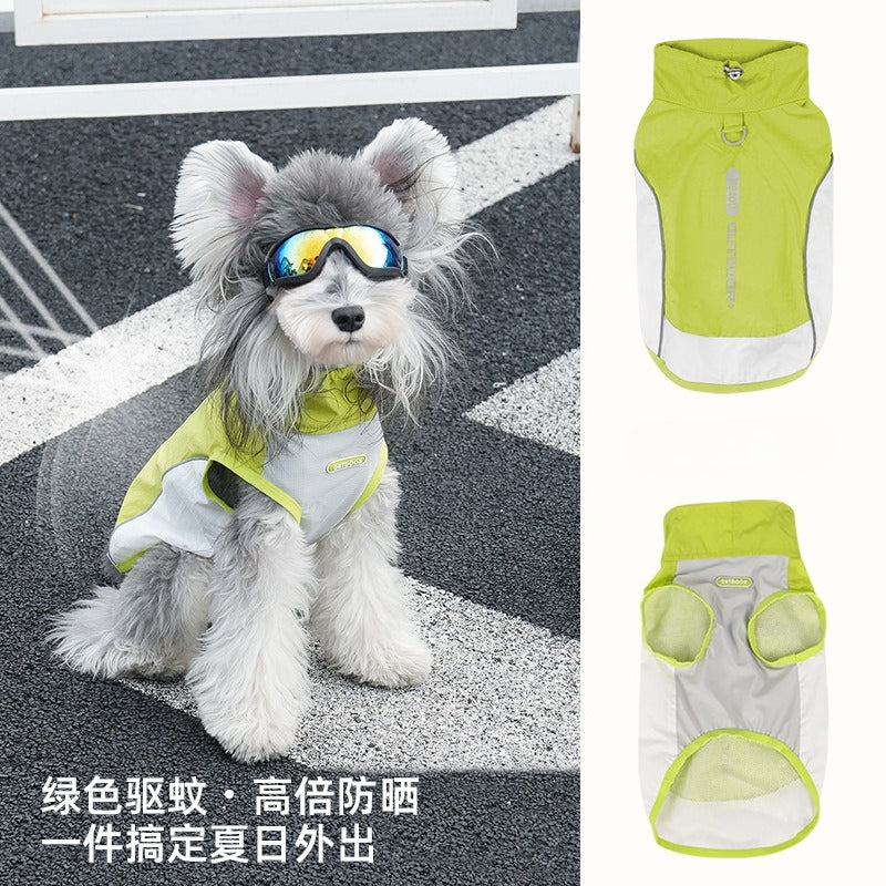 pet Outdoor Sun Protection Jacket Summer Outdoor Small Dogs
