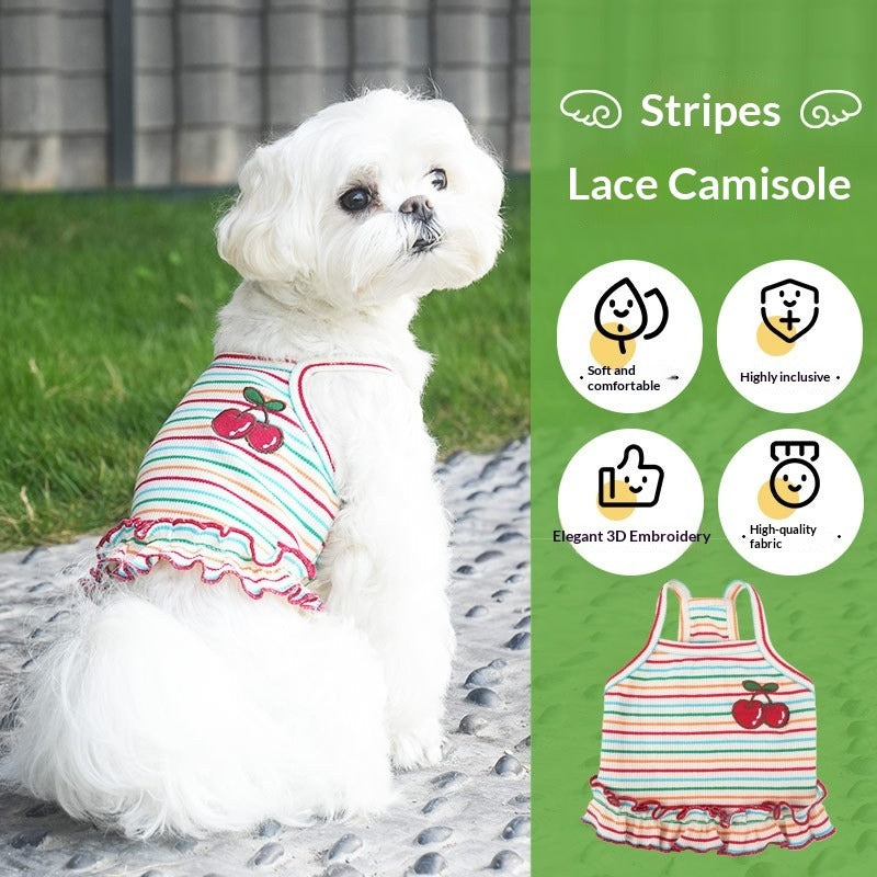 pet Bichon dog Clothes Lightweight Spring Summer Two Leg Small to Medium Dogs Teddy dog Clothes Wholesale