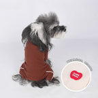pet dog Clothes Four Leg Base Layer Warm Fall Winter Schnauzer Teddy Bichon