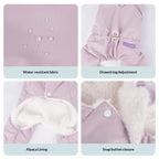 dog Clothes Fall Winter pet Cotton Jacket Simple Four Leg Vest Warm