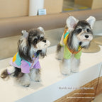 Fall Winter Inscolor Block Undershirt Warm Inner Wear Teddy Schnauzer
