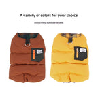 pet Cotton Jacket Fall Winter Warm dog Multiple Colors Available Fashion Versatile Small to Medium Dogs