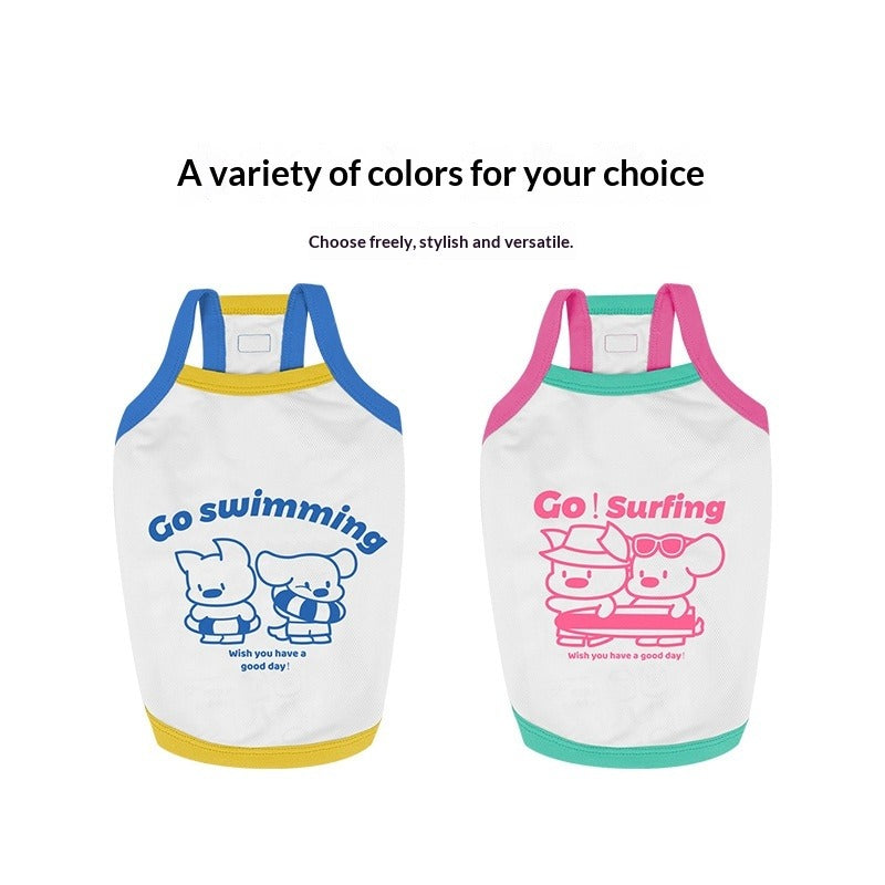 pet Summer Lightweight dog Cool Touch Vest Small to Medium Dogs Teddy