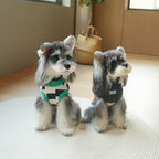 Fall Winter pet Clothing dog Sweater Plaid Warm Versatile Pomeranian Bichon