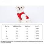 pet Fall Winter dog Warm Festival Cotton Jacket Lapel Two Leg Wholesale