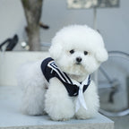 dog pet Summer Vest Dress Breathable Versatile Bichon Schnauzer Solid Color