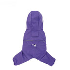 Cross Border pet Outdoor Windbreaker Waterproof Teddy Bichon Schnauzer dog Raincoat