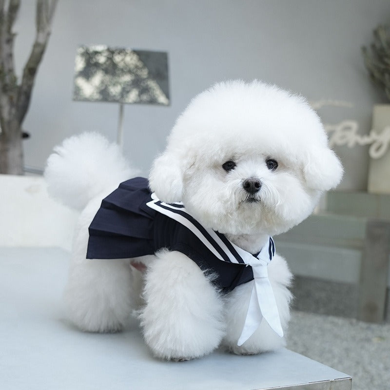 dog pet Summer Cute Skirt Bichon Schnauzer Breathable