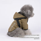 Cross Border Outdoor Harness Waterproof Raincoat Teddy Bichon Small Dogs Windbreaker