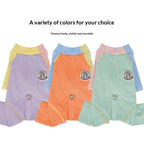 pet Clothing Fall Winter Color Match Four Leg Warm Undershirt Bichon Schnauzer Inner Wear