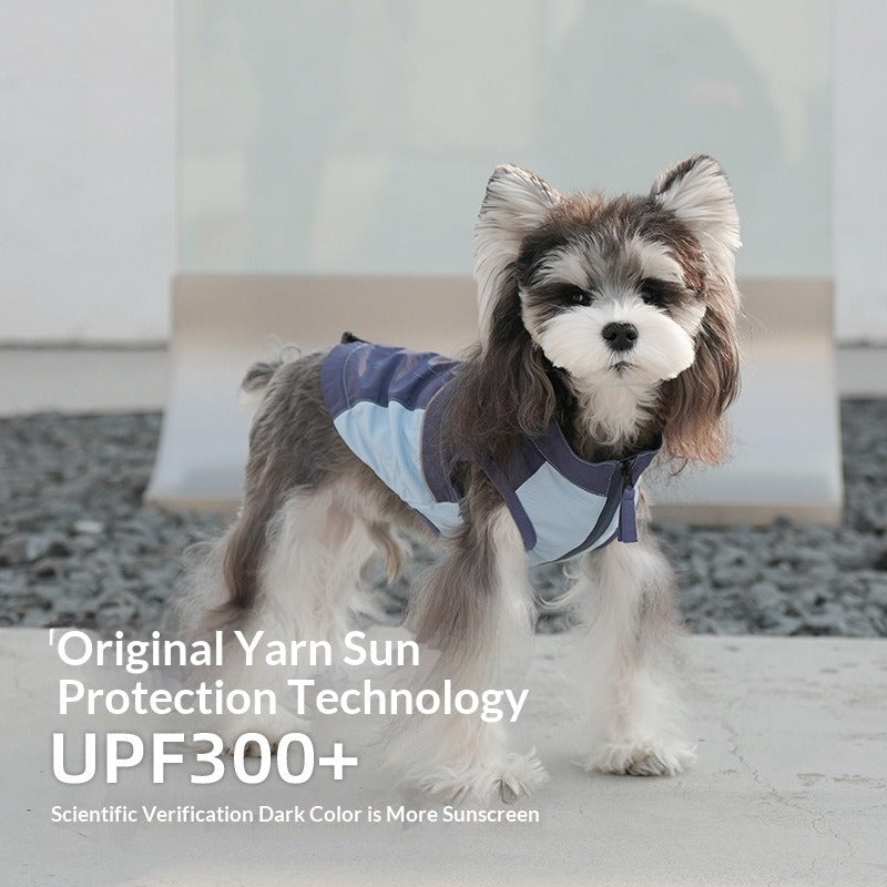 dog Breathable pet Clothes Small Dogs Schnauzer Puppy Clothes Breathable Summer Sun Protection Jacket