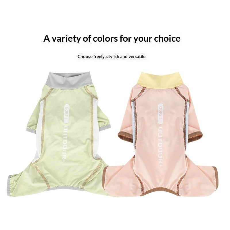 Cross Border Wholesale pet Sun Protection Jacket Summer Lightweight pet Cool Touch