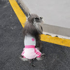 2026 Spring Summer New dog Clothes Mesh Breathable pet Clothes Tennis Sports Four Leg Base Layer