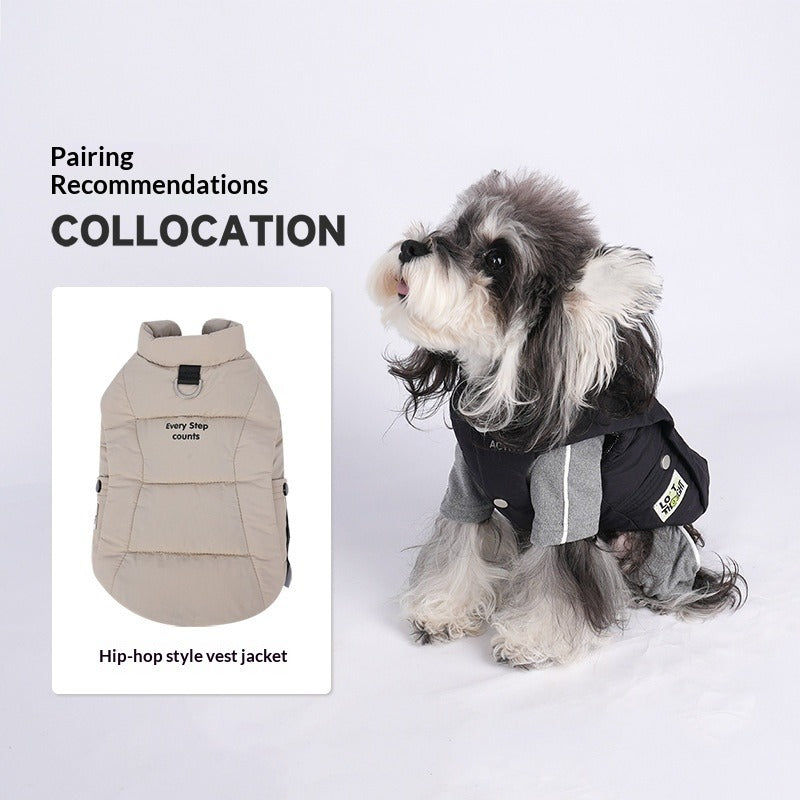 pet dog Clothes Four Leg Base Layer Warm Fall Winter Schnauzer Teddy Bichon