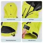 Fashion Dog Raincoat – Waterproof Hooded Jacket