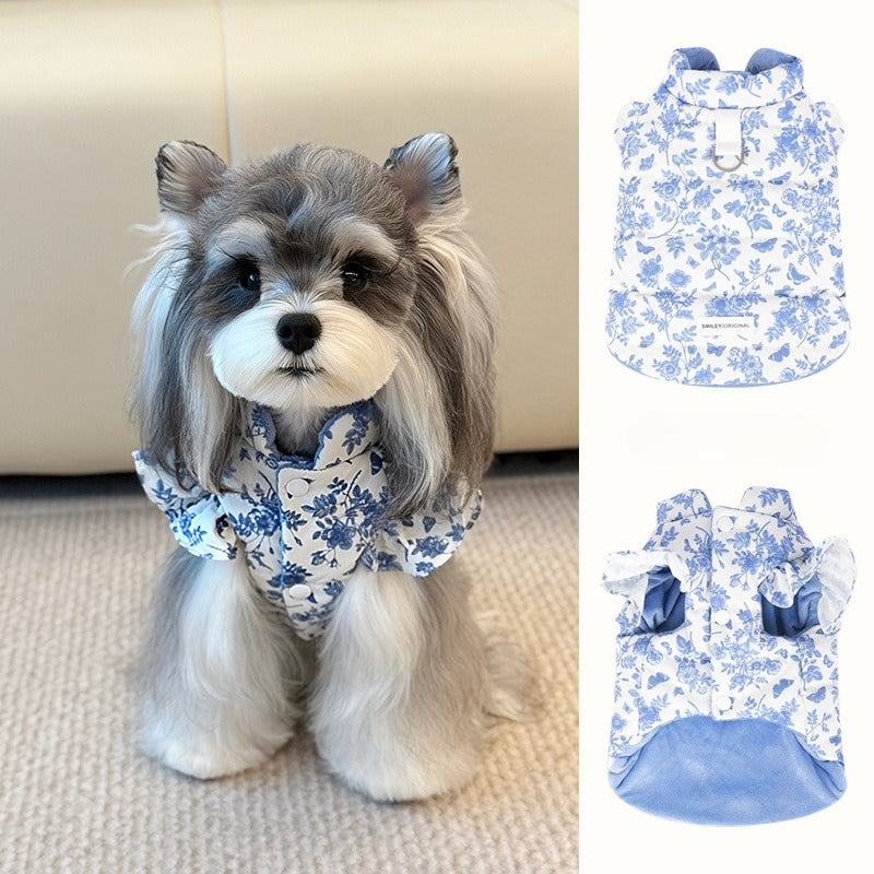 pet Vest Small to Medium Dogs Fall Winter Hot Selling Vest Leash pet Clothes