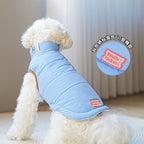Fall Winter Warm Thickened Color Block pet Vest Teddy Bichon Pomeranian Small Dogs dog Clothes Wholesale