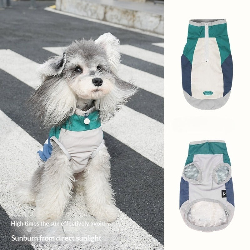 Summer New pet Sun Protection Jacket dog Lightweight Breathable Small to Medium Dogs Cool Touch Sportswear Wholesale