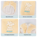 pet Fall Winter Schnauzer Vest Sherpa Cute Sleeveless pet Clothing