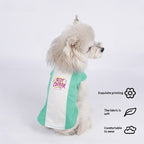 pet Spring Summer Color Match Two Leg Base Layer Breathable Schnauzer Bichon Puppy Clothes