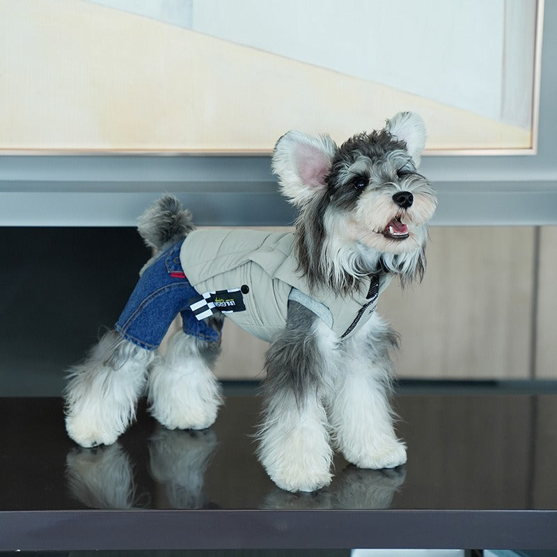 pet Vest Fall Winter Hot Selling Warm Fashion Versatile Small to Medium Dogs Teddy Bichon dog Outdoor