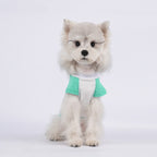 pet Spring Summer Color Match Two Leg Base Layer Breathable Schnauzer Bichon Puppy Clothes