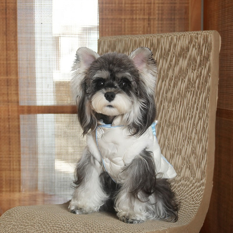 Chinese Style dog Cotton Jacket Vest Fall Winter Warm New Year Multiple Colors Available Fashion pet Sleeveless