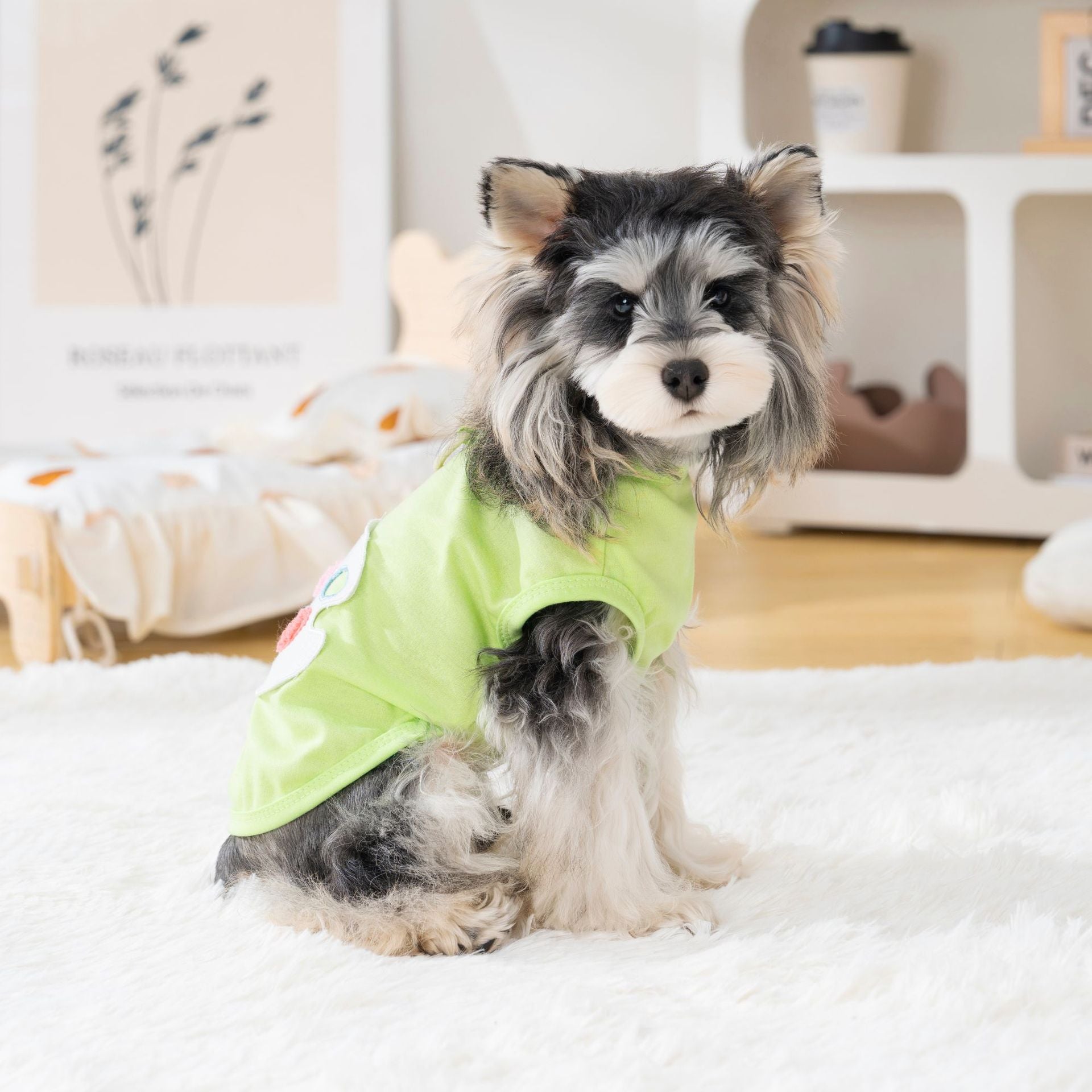 Dog vest cat clothes pet clothes cool clothes summer breathable t-shirt 26 color palette vest