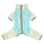 Pet apparel, dog clothes, four-legged outfit, korean style, new spring/summer collection, 26-zipper, cooling four-legged suit