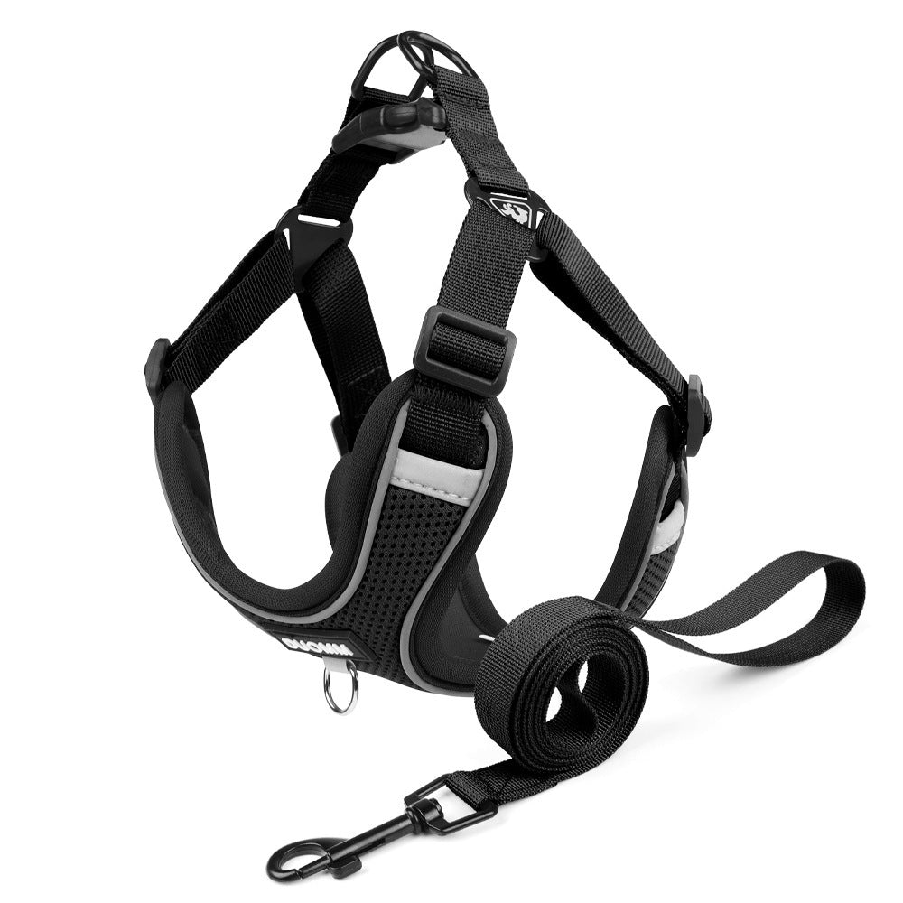 pet Leash Outdoor Corgi Harness French Bulldog dog Harness Vest Breathable Walking