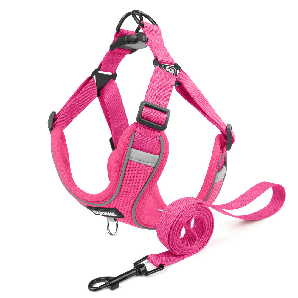 pet Leash Outdoor Corgi Harness French Bulldog dog Harness Vest Breathable Walking