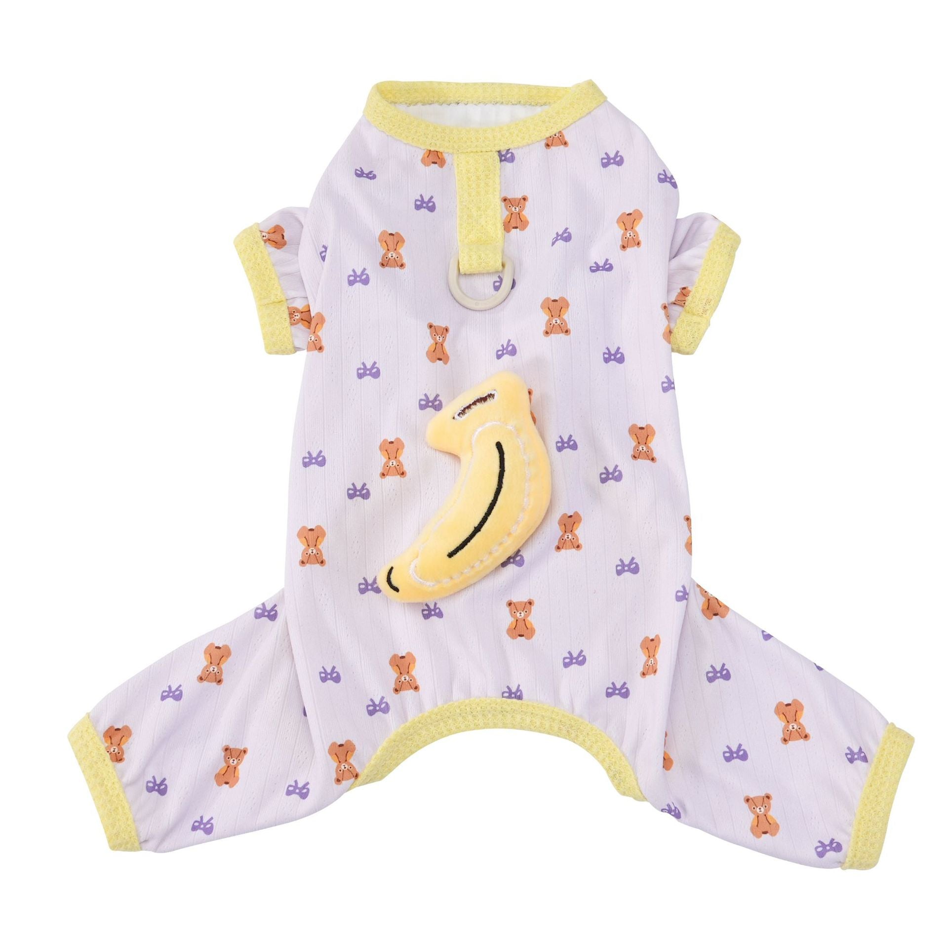 Pet dog four-leg pants pet dog home clothes cat home clothes pet dog clothes 26 banana home four-legs