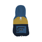 pet Fall Winter Color Match Hooded Windbreaker Leash-friendly Windproof Two Leg dog Clothes Wholesale