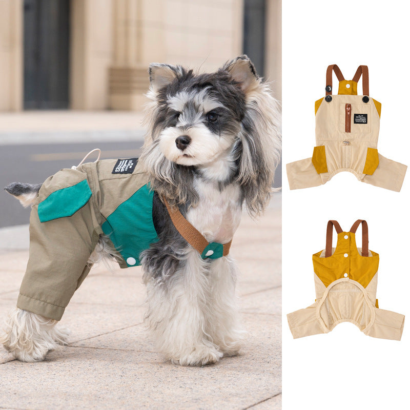 Pet apparel, pet clothes, dog clothes, pet overalls, spring/summer new arrivals, 26 overalls