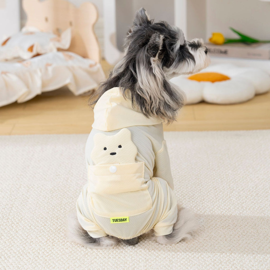 Dog cooling vest - summer anti-insect, four-legged, ice-feel sun protection, antibacterial pet cooling shirt - short sleeve