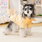 Pet clothes dog cat clothes breathable pet clothing spring and summer new pet 26 fun patchwork shirt