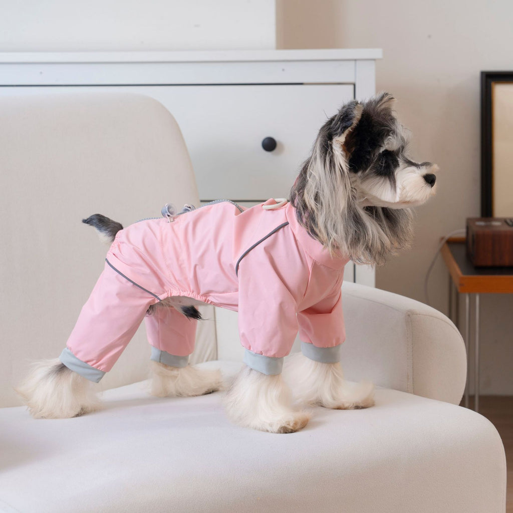 Pet apparel waterproof pet clothes dog clothes four-legged suit spring/summer new style 26 waterproof zipper four-legged